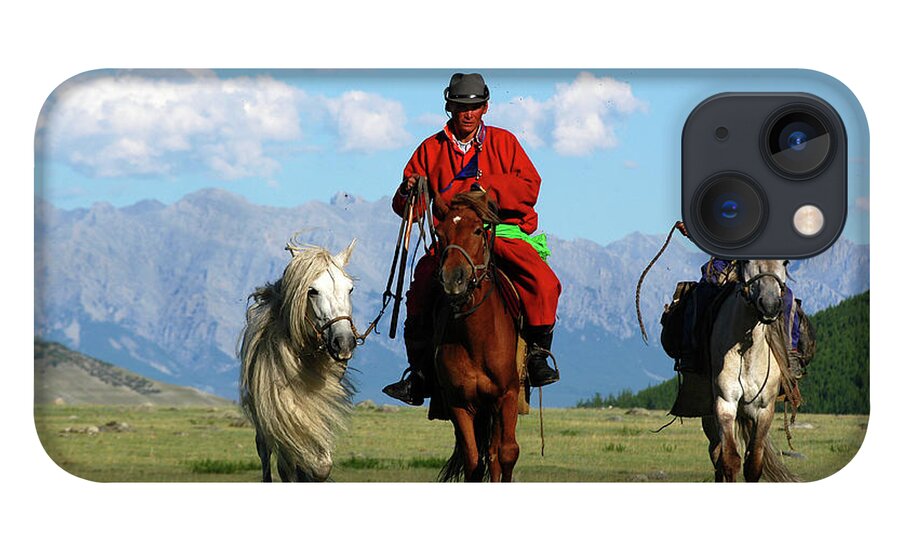 Before Mongol Naadam Day iPhone 13 Case featuring the photograph Before Mongol Naadam day by Elbegzaya Lkhagvasuren