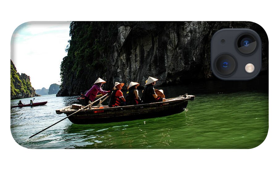 Vietnam iPhone 13 Case featuring the photograph Between Land And Sea II - Bai Tu Long Bay, Vietnam by Earth And Spirit