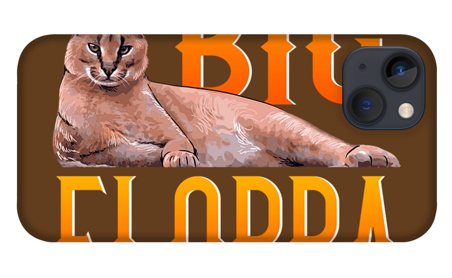 Big Floppa Meme Cute Caracal Cat Zip Pouch by Zeyneb EwaMa - Pixels
