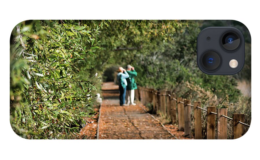 San Elijo iPhone 13 Case featuring the photograph Bird Watching at San Elijo Lagoon by American Landscapes