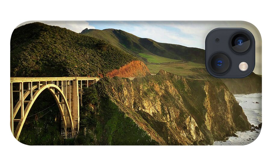 Bixby Creek iPhone 13 Case featuring the photograph Bixby Creek Bridge in Big Sur California by Todd Aaron