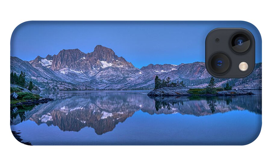 Landscape iPhone 13 Case featuring the photograph Blue Hour in Garnet Lake by Romeo Victor