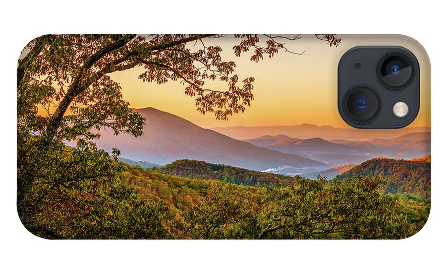 Landscape iPhone 13 Case featuring the photograph Waking Up Blue Ridge Parkway by Rachel Morrison