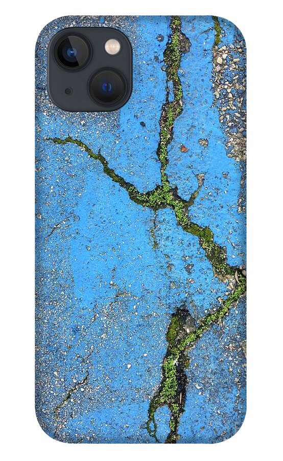 Blue iPhone 13 Case featuring the photograph Blue Series 1-3 by J Doyne Miller