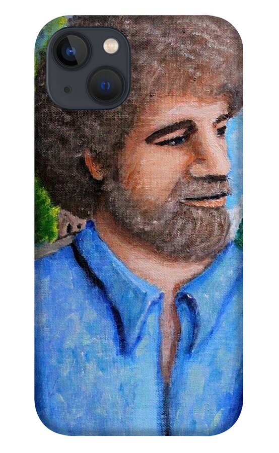 Figure iPhone 13 Case featuring the painting BOB by Gregory Dorosh