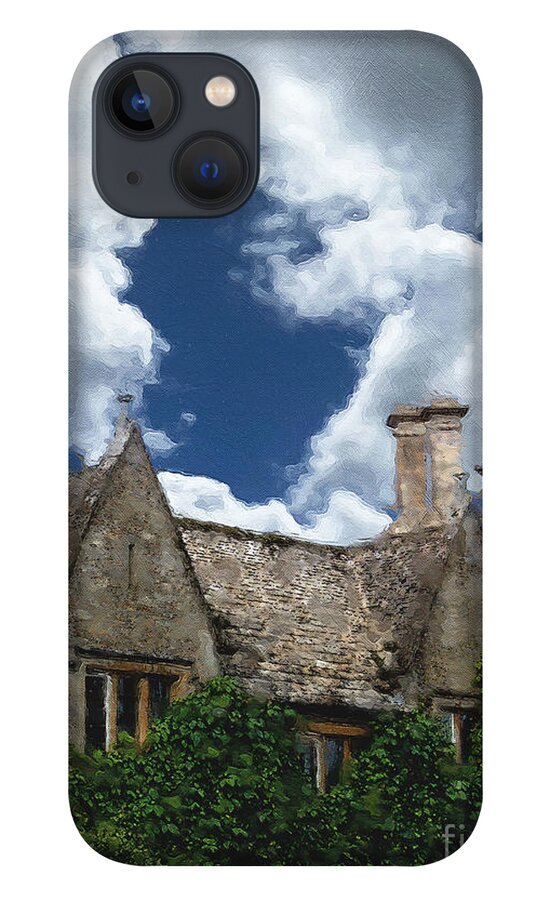 Bourton-on-the-water iPhone 13 Case featuring the photograph Bourton Gables by Brian Watt