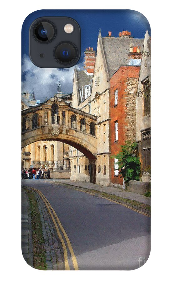 Oxford iPhone 13 Case featuring the photograph Bridge of Sighs Oxford University by Brian Watt