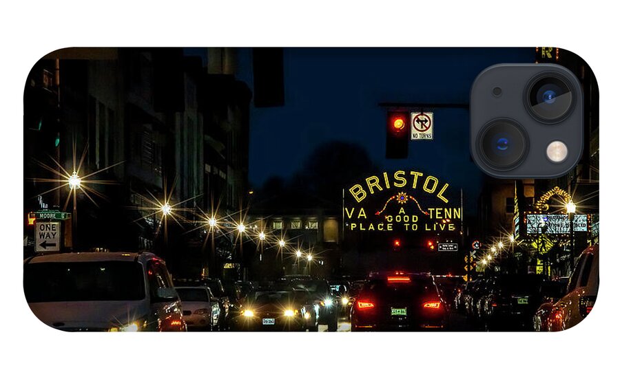 Bristol iPhone 13 Case featuring the photograph Bristol Nights by Shelia Hunt