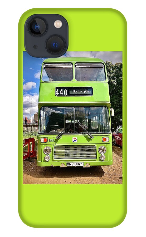 Bristol VRT Double Decker Bus - XNV 872S Fleet No. 882 iPhone 13 Case