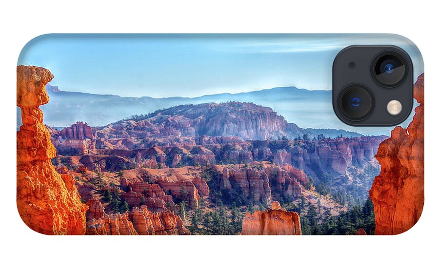 No People iPhone 13 Case featuring the photograph Bryce Canyon HDR Thors Hammer by Nathan Wasylewski