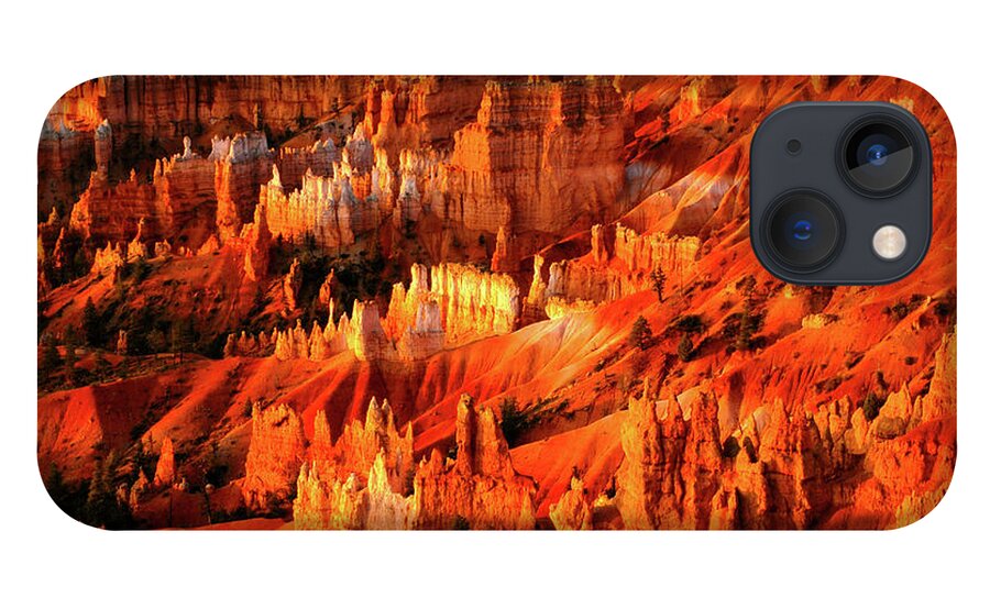 Bryce Canyon iPhone 13 Case featuring the photograph Fire Dance - Bryce Canyon National Park. Utah by Earth And Spirit