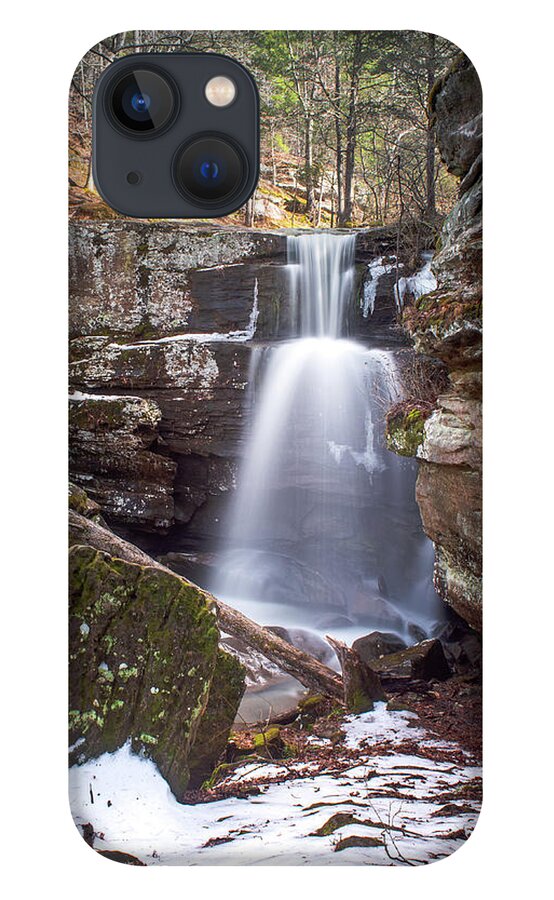 Waterfall iPhone 13 Case featuring the photograph Burden Falls by Grant Twiss