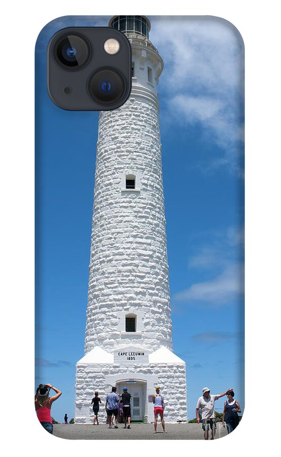 Augusta iPhone 13 Case featuring the photograph Cape Leeuwin Lighthouse, Augusta, Western Australia by Elaine Teague