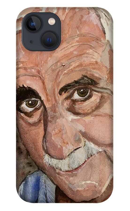 Eyes iPhone 13 Case featuring the painting Caring Eyes by Bryan Brouwer