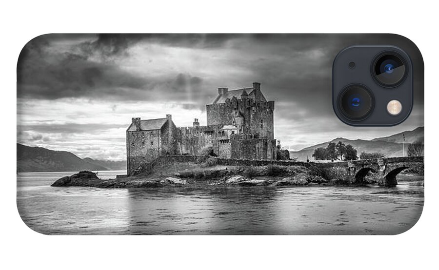 Scotland iPhone 13 Case featuring the photograph Castle in the storm by Bradley Morris