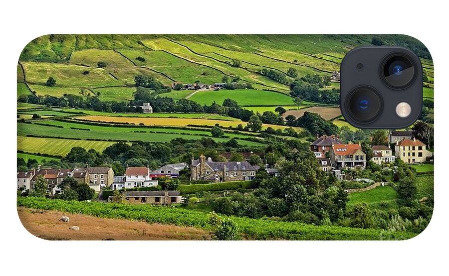 Castleton iPhone 13 Case featuring the photograph Castleton Village, North Yorkshire Moors by Martyn Arnold