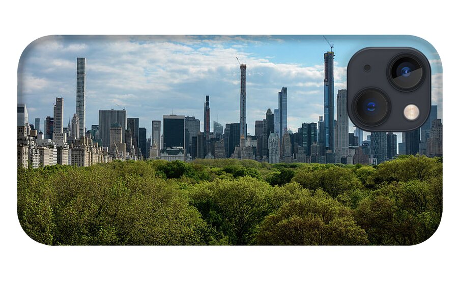 Central Park iPhone 13 Case featuring the photograph Seeking Serenity - Central Park, New York City Skyline by Earth And Spirit