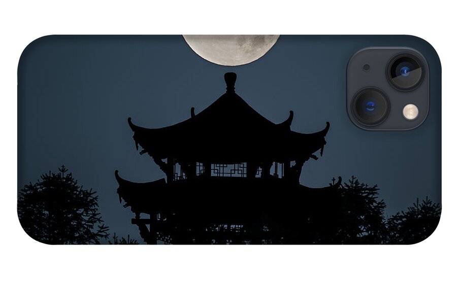 Moon iPhone 13 Case featuring the photograph China Moon by William Dickman