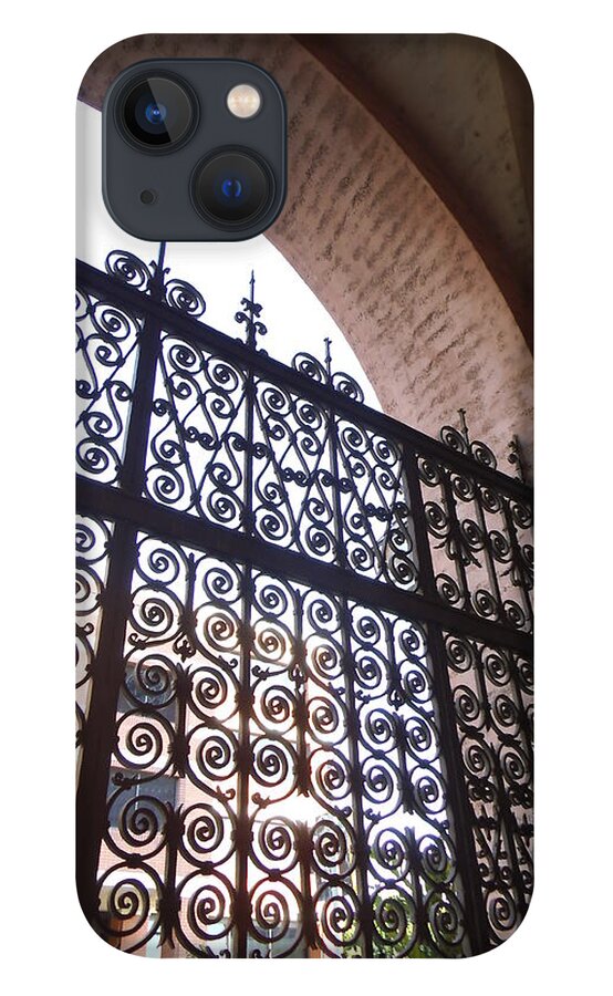  iPhone 13 Case featuring the photograph Church Gate by Heather E Harman