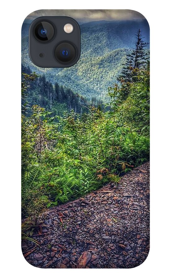 Photo iPhone 13 Case featuring the photograph Clouds over the Smokies by Evan Foster