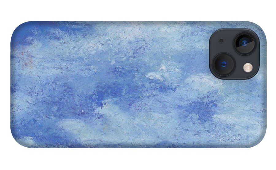 Cloudscape iPhone 13 Case featuring the pastel Cloudscape on the Way to Key West by Anne Katzeff