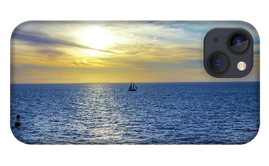 Key West iPhone 13 Case featuring the photograph Colorful Key West Sunset by Blair Damson