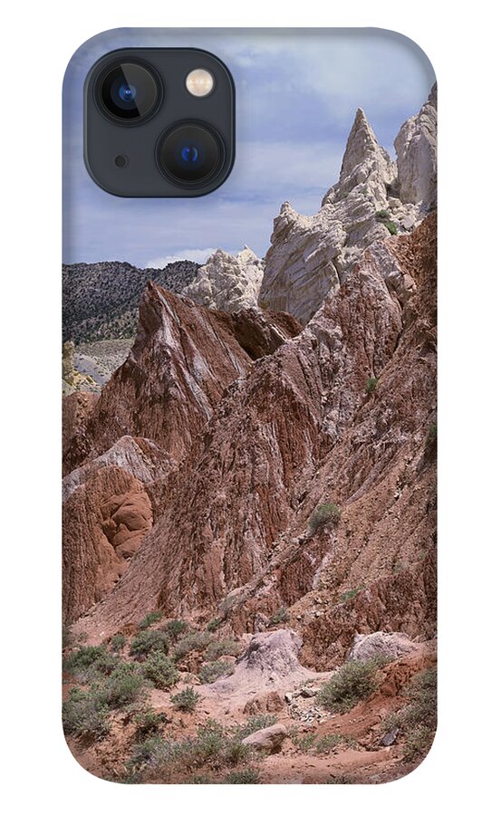 Utah iPhone 13 Case featuring the photograph Cottonwood Spires #1-V by Tom Daniel
