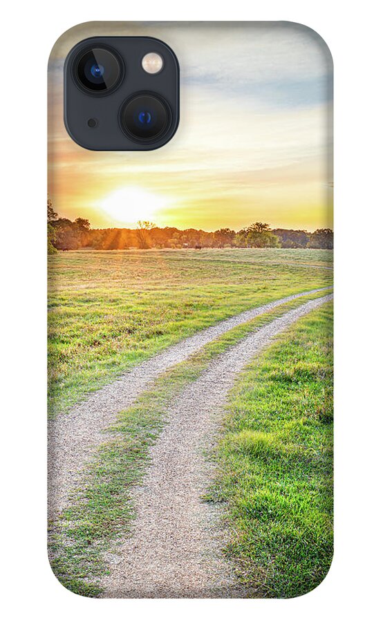 Sunset iPhone 13 Case featuring the photograph Country Sunset by Jordan Hill