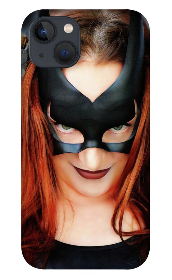 Bat Woman iPhone 13 Case featuring the photograph Crazed Bat Woman by Jon Volden