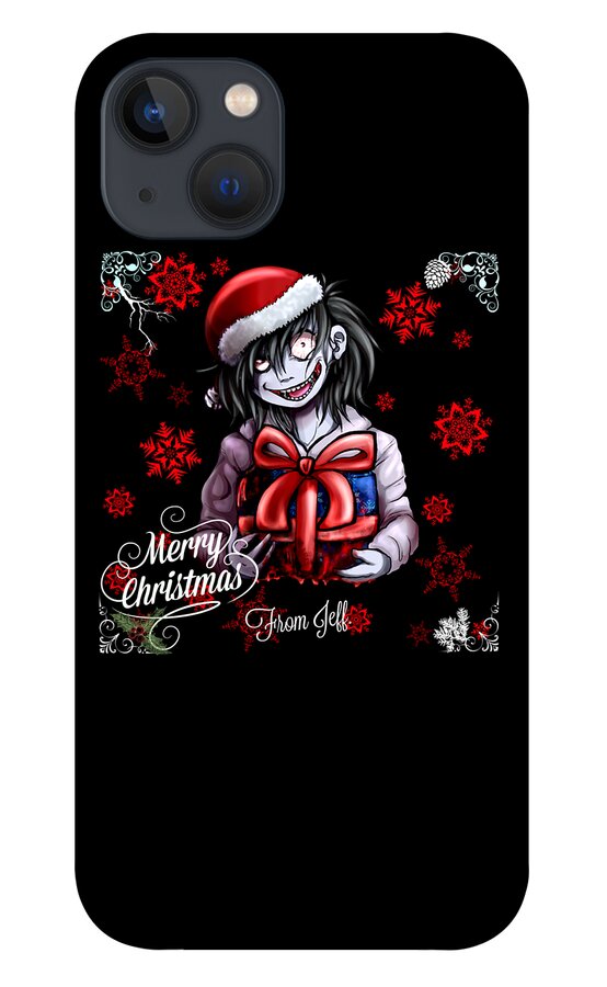 Creepypasta Merry Chirtsmas From Je iPhone 13 Case by Alysha Dach - Pixels