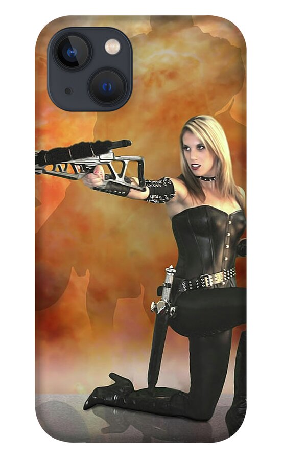Crossbow iPhone 13 Case featuring the photograph Crossbow Heroine by Jon Volden