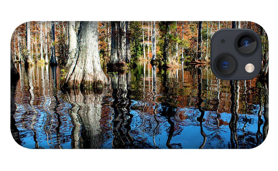 Cypress Gardens iPhone 13 Case featuring the photograph Cypress Lake With Reflections by Ivete Basso Photography