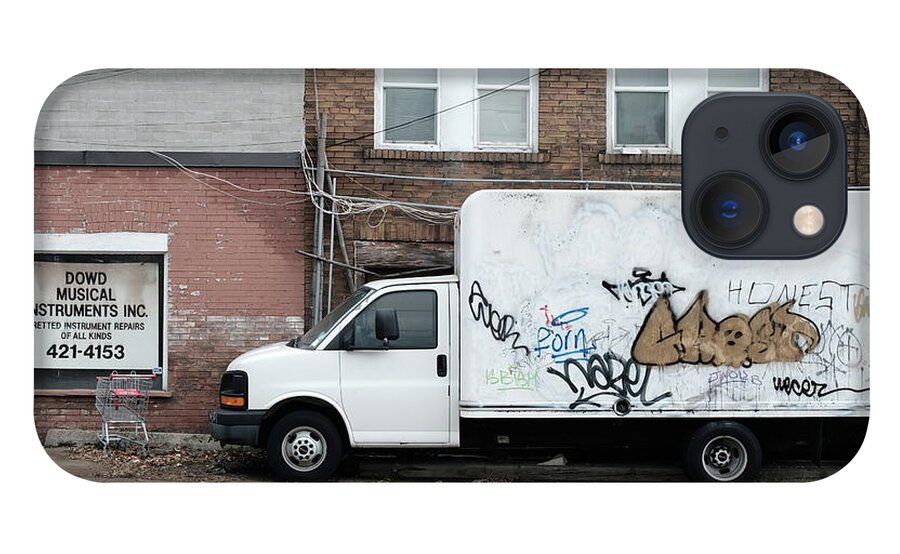 Urban iPhone 13 Case featuring the photograph Danforth Truck by Kreddible Trout
