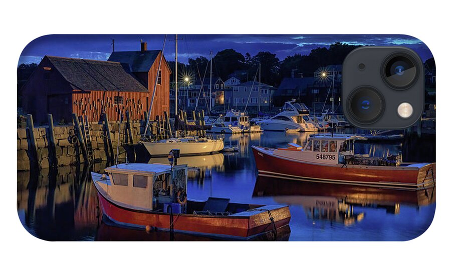 Massachusetts iPhone 13 Case featuring the photograph Dawn in Rockport by Kristen Wilkinson