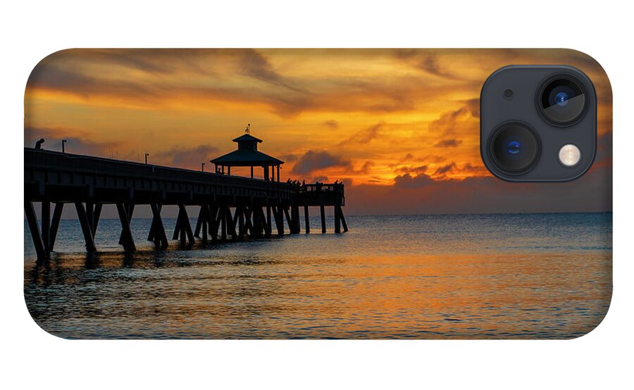 Deerfield Beach iPhone 13 Case featuring the photograph Almost Sunrise by Blair Damson