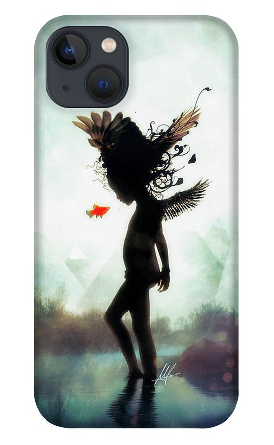 Digital Art iPhone 13 Case featuring the digital art Discovery by Mario Sanchez Nevado