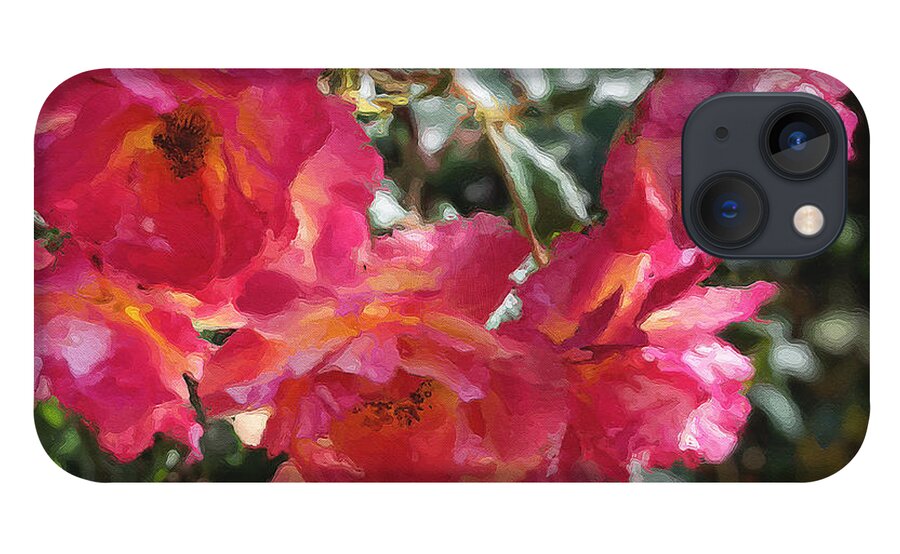 Roses iPhone 13 Case featuring the photograph Disney Roses Three by Brian Watt
