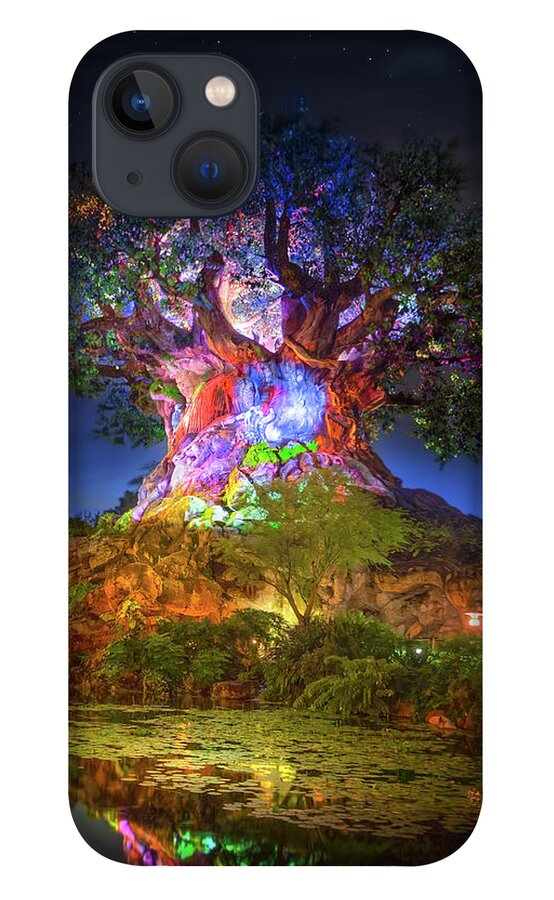 Tree Of Life iPhone 13 Case featuring the photograph Disney's Tree of Life by Mark Andrew Thomas