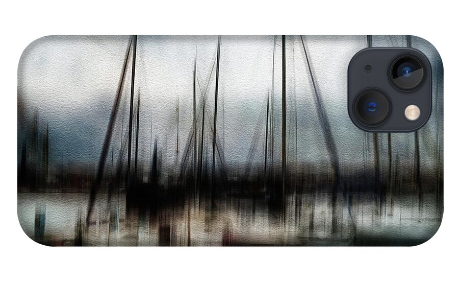 Sailboats iPhone 13 Case featuring the photograph Docked sailboats by Al Fio Bonina