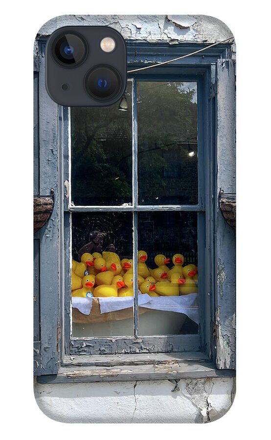 New Hope iPhone 13 Case featuring the photograph Duck Window by David Letts