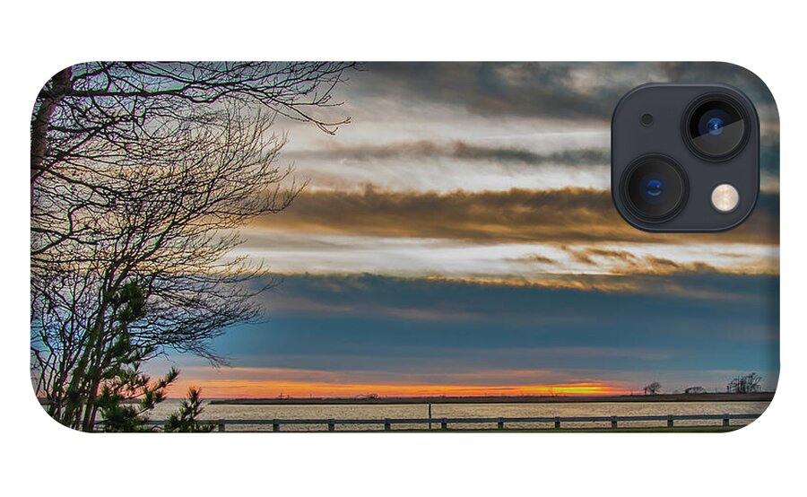 Landscape iPhone 13 Case featuring the photograph Dusk At The Park by Cathy Kovarik