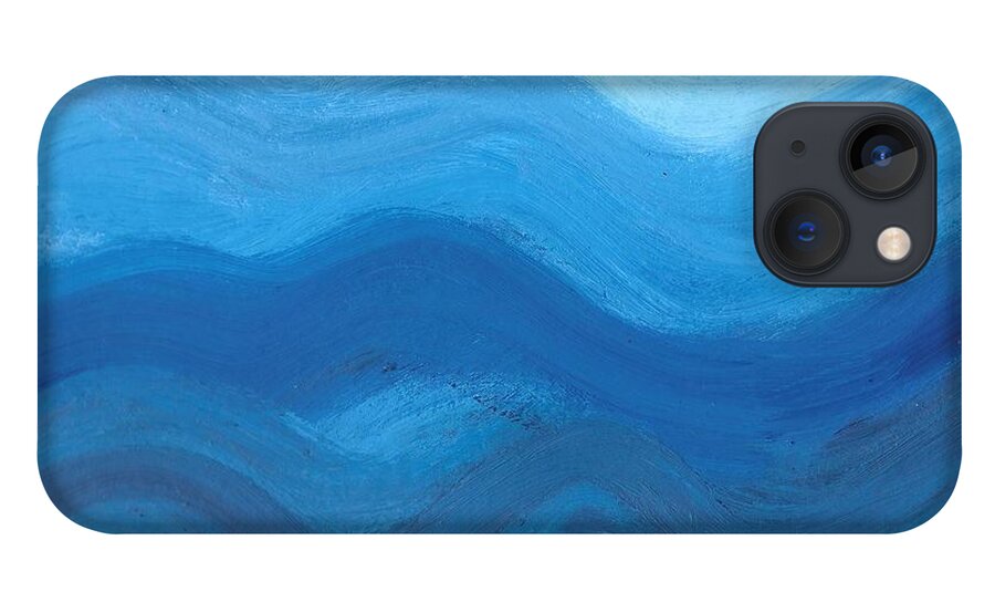 Ease iPhone 13 Case featuring the painting Ease by Esoteric Gardens KN