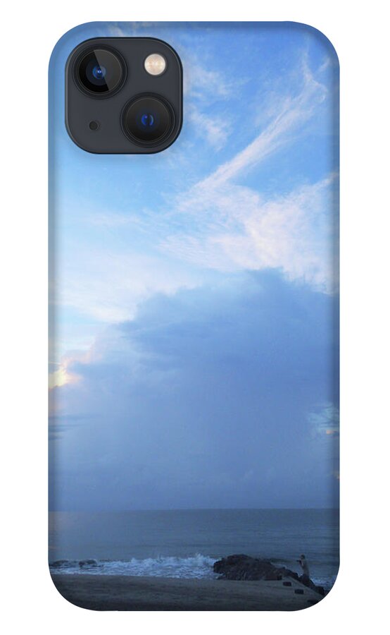  iPhone 13 Case featuring the photograph Edisto Clouds by Heather E Harman