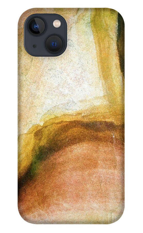 Abstract iPhone 13 Case featuring the photograph Egg and Bacon by Elaine Teague