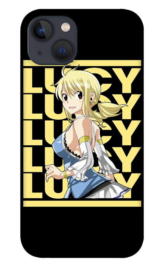 Fairy Tail Lucy Heartfilia Name Anime iPhone 13 Case by Anime Art - Fine  Art America