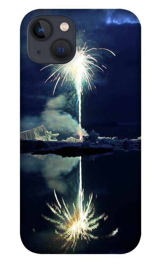 Fireworks iPhone 13 Case featuring the photograph The sparkler by Christopher Mathews