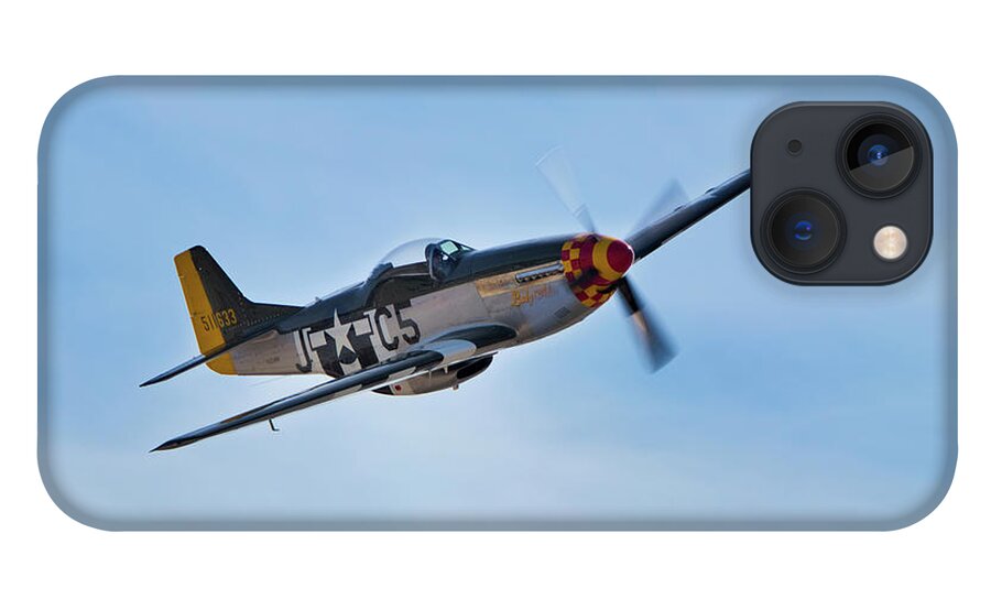 P-51 iPhone 13 Case featuring the photograph Flight of the P51 by American Landscapes