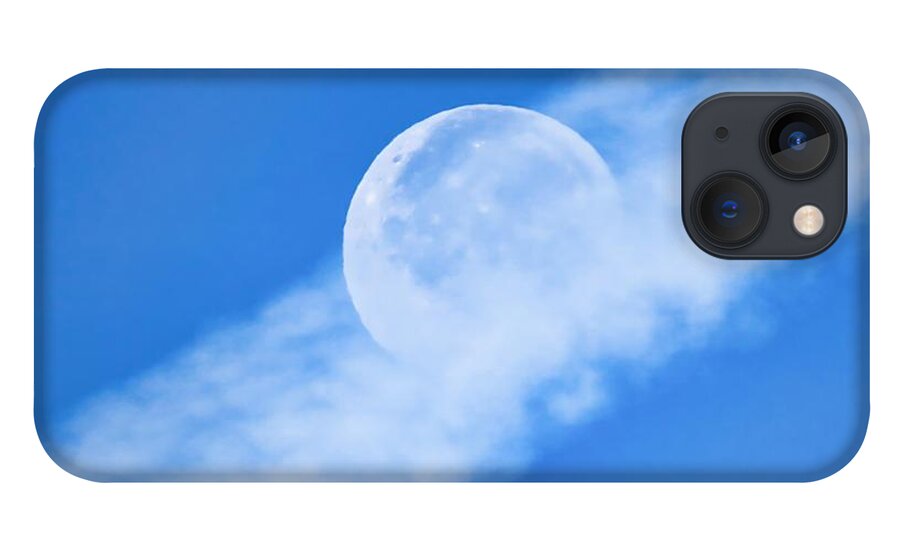 Arizona iPhone 13 Case featuring the photograph Floating Full Moon in Cancer by Judy Kennedy