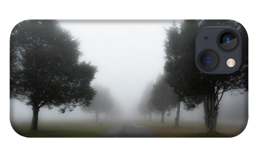 Cedars iPhone 13 Case featuring the photograph Foggy Morning by Addison Likins