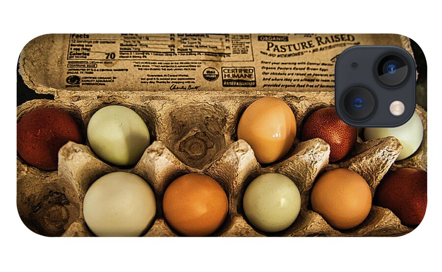 Eggs iPhone 13 Case featuring the photograph Free-Range Eggs by Rene Vasquez